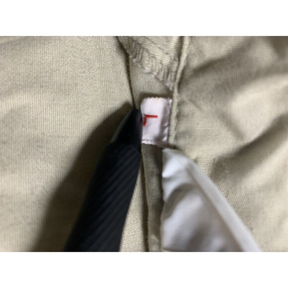 Vintage Woolrich Khaki Brown Tan Short Sleeve Button Up Mens Shirt Sz XL - Picture 3 of 7